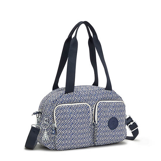 Kipling Cool Defea Printed Axelväska Grå | SE 1816WN